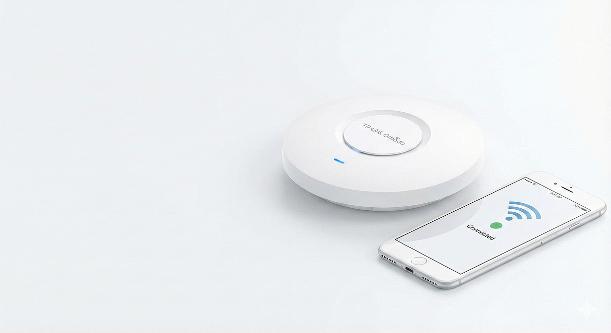 WiFi Access Point (like TP-Link Omada or Ubiquiti)