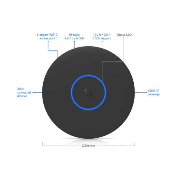 UniFi U7 Pro XG Wi-Fi 7 Access Point Supplier Dubai UAE